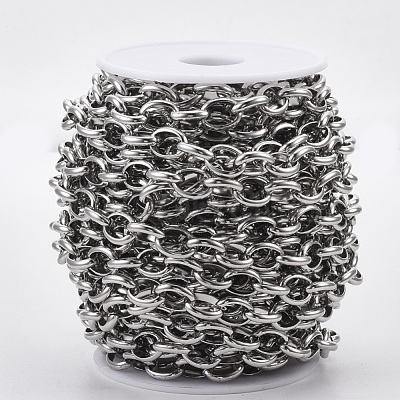 Tarnish Resistant 304 Stainless Steel Rolo Chains STAS-R100-34-1