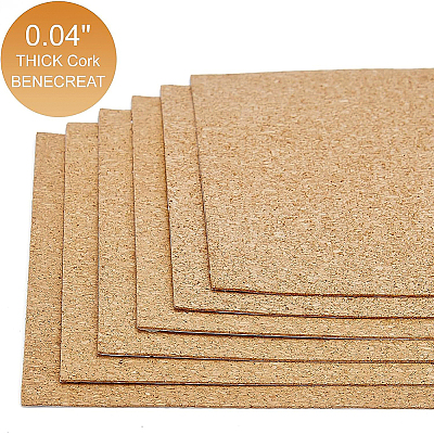 7 SheetCork Label Stickers AJEW-BC0001-62-1