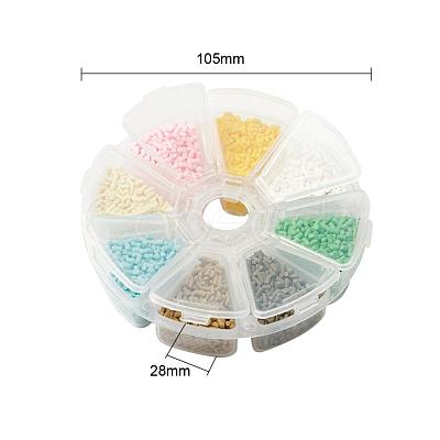 8000Pcs 8 Colors Handmade Polymer Clay Sprinkles CLAY-YW0001-13B-1