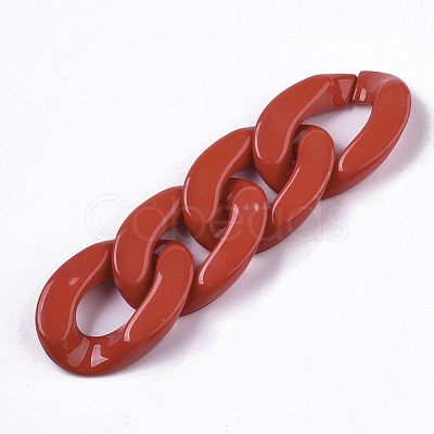 Opaque Acrylic Linking Rings OACR-S036-001B-G06-1