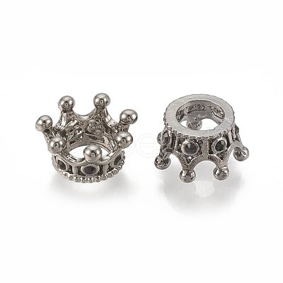 Alloy European Beads MPDL-S066-006A-M-1
