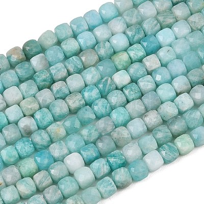 Natural Amazonite Beads Strands G-D0003-B11-01-1