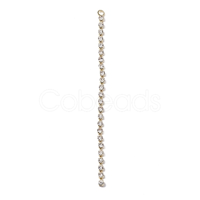 Brass Crystal Rhinestone Cup Chain Big Pendants KK-A167-03KCG-1