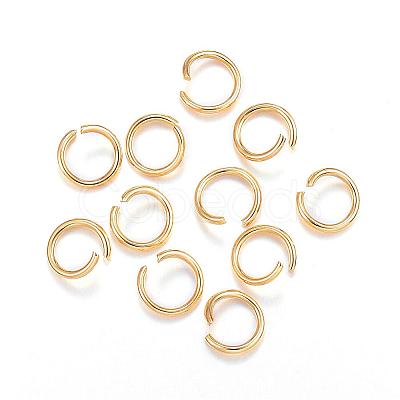 304 Stainless Steel Open Jump Rings STAS-F084-17G-1