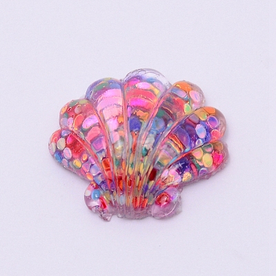 Transparent Flatback Resin Cabochons Accessories RESI-WH0009-82-1