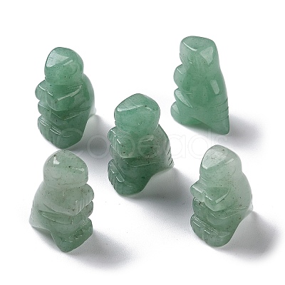 Natural Green Aventurine Carved Healing Dinosaur Figurines G-B062-07B-1