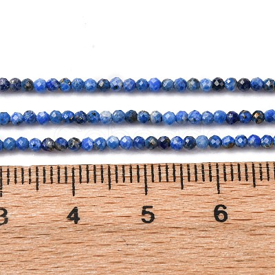 Natural Lapis Lazuli Beads Strands G-RM250104-D8-1