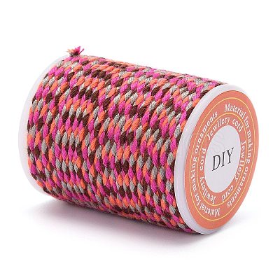 4-Ply Polycotton Cord with Metallic Thread X1-OCOR-Z003-D50-1