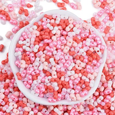 Glass Seed Beads SEED-K010-03P-1