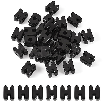 Acrylic European Beads OACR-TAC0013-14H-1