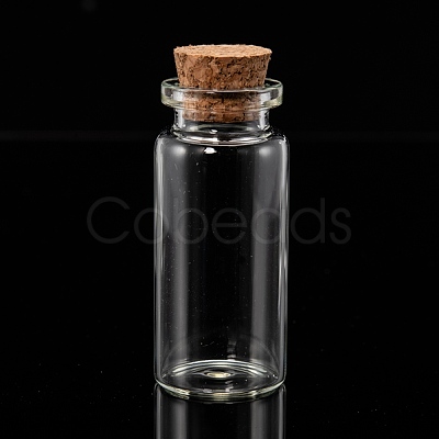 Glass Jar Bead Containers CON-Q004-1