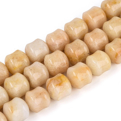 Natural Topaz Jade Beads Strands G-N353-06A-02-1