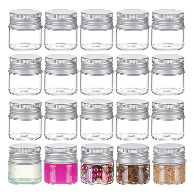 Glass Empty Cosmetic Containers CON-WH0084-41A-1