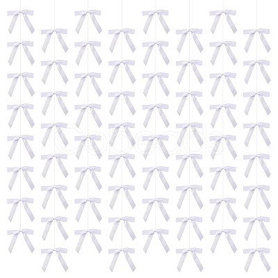 Bowknot Polyester Hanging Streamer DIY-WH0349-504A-1