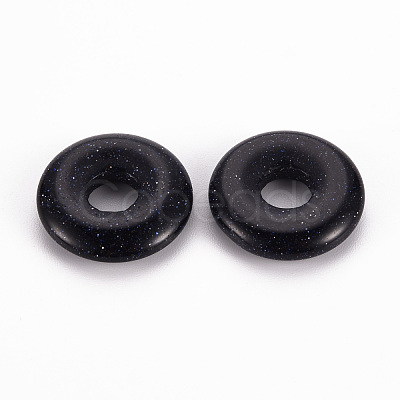 Synthetic Blue Goldstone Pendants G-T122-66H-1