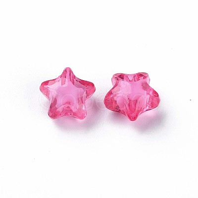 Transparent Acrylic Beads TACR-S152-01A-705-1