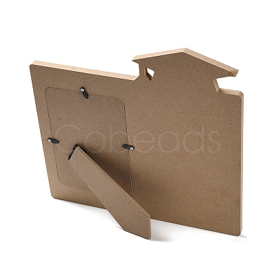 Graduate Theme Wooden Photo Frame AJEW-D069-01F-1