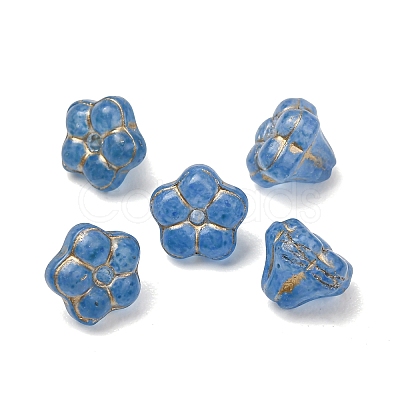 Handmade Lampwork Bead Caps LA-CBAA1BE-02J-1