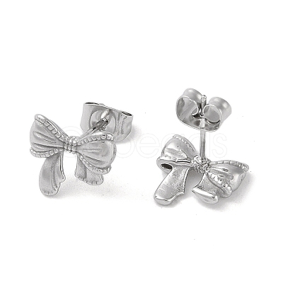 Non-Tarnish 304 Stainless Steel Stud Earrings EJEW-S227-30P-07-1