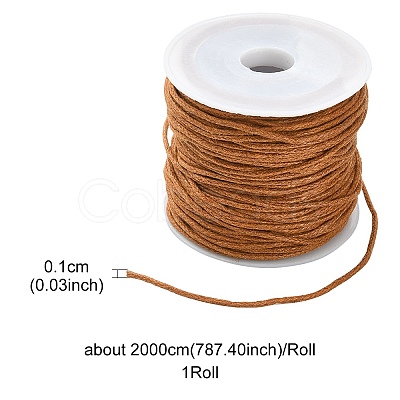 20M Waxed Cotton Cords YC-YW0001-05-290-1