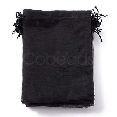 Organza Gift Bags with Drawstring OP-R016-17x23cm-18-1