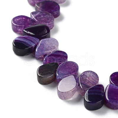 Natural Agate Beads Strands G-G021-04A-09-1