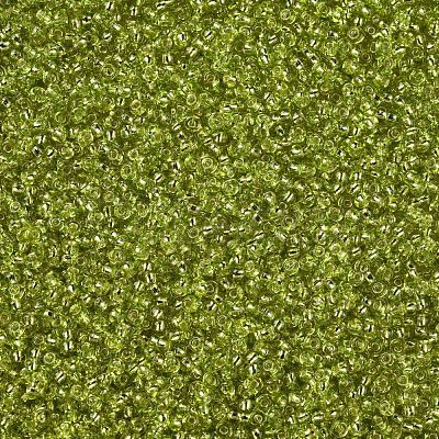 11/0 Grade A Transparent Glass Seed Beads X-SEED-Q007-F48-1