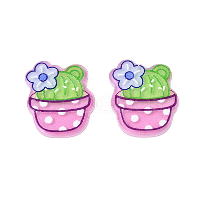 Printed Acrylic Cabochons OACR-N135-45-1