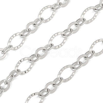 304 Stainless Steel Link Chains CHS-G052-02P-1