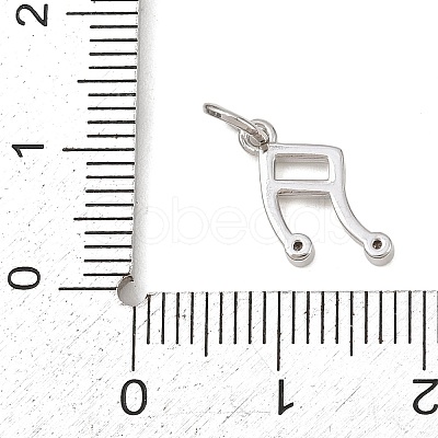 Brass Micro Pave Cubic Zirconia Pendants KK-G544-40P-1