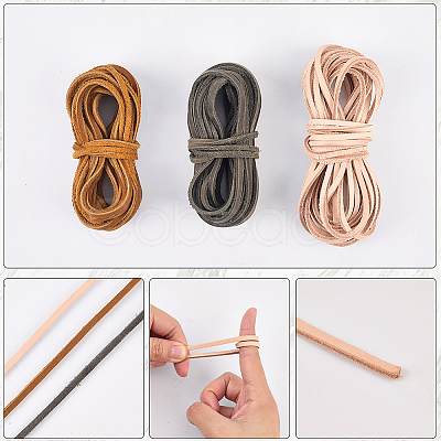 5M Flat Cowhide Leather Cords WL-GF0001-27A-03-1