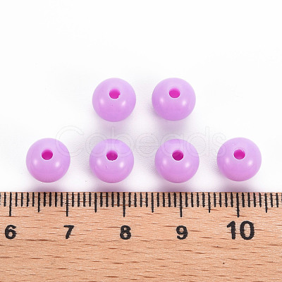 Opaque Acrylic Beads MACR-S370-C8mm-A03-1