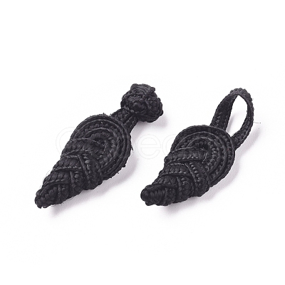Handmade Chinese Frogs Knots Buttons Sets BUTT-WH0014-25A-1