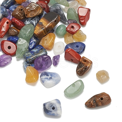 101.5G 7 Colors Natural Mixed Gemstone Beads G-YW0001-12-1