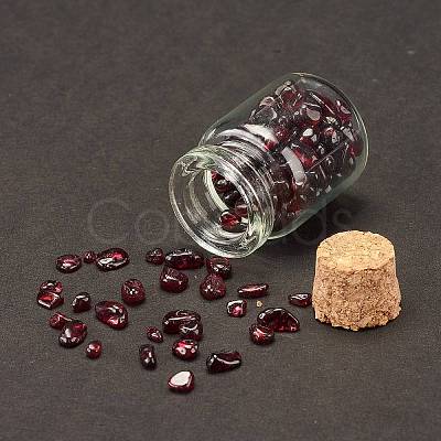 Transparent Glass Wishing Bottle Decoration LS-DJEW-A001-01A-01-1