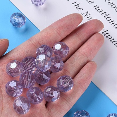 Transparent Acrylic Beads MACR-S373-101-P09-1