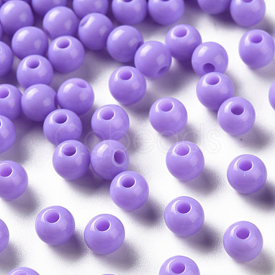 Opaque Acrylic Beads MACR-S370-C6mm-A32-1