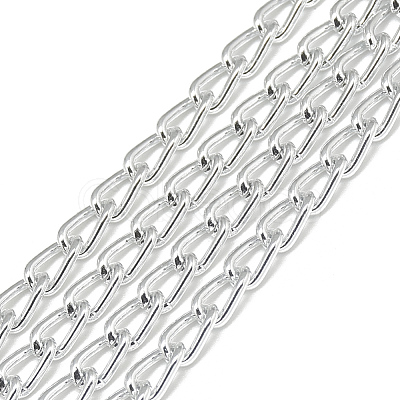 Unwelded Aluminum Curb Chains CHA-S001-038A-1