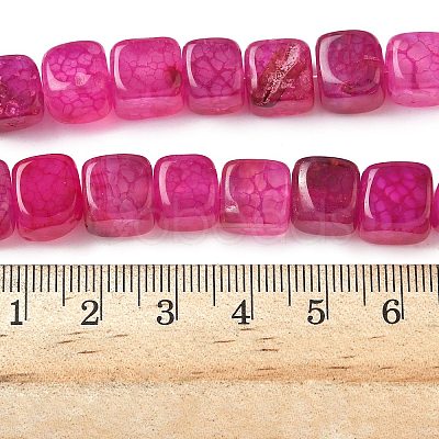 Natural Dragon Veins Agate Beads Strands G-G177-E19-05-1