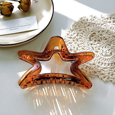 Cellulose Acetate Claw Hair Clips PW-WGD215B-02-1