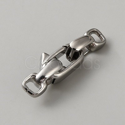 Stainless Steel Lobster Claw Clasps STAS-CJC0013-03A-1