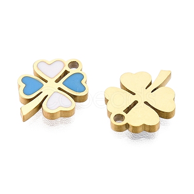 Ion Plating(IP) 316L Surgical Stainless Steel Charms STAS-D035-03G-03-1