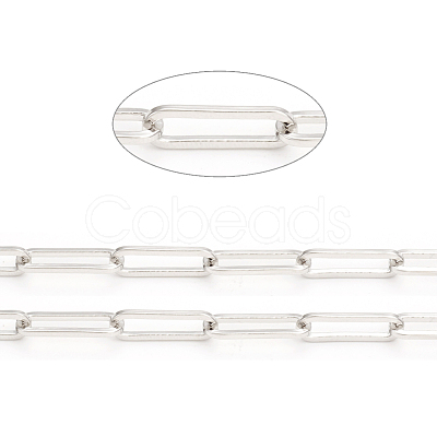Brass Paperclip Chains CHC-L044-01C-P-1