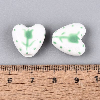 Handmade Porcelain Beads PORC-Q005-10B-1