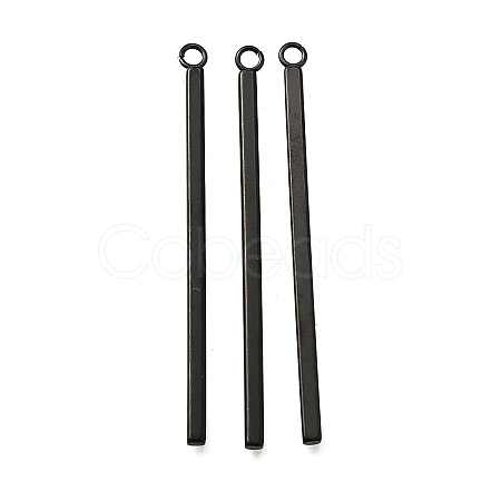 Ion Plating(IP) 304 Stainless Steel Pendants STAS-L218-19B-1