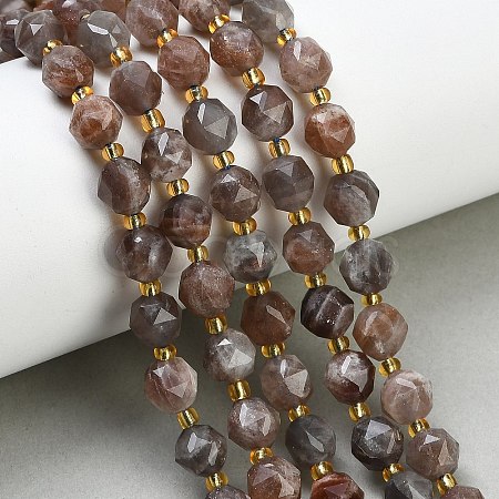 Natural Multi-Moonstone Beads Strands GG-CBA3921-B09-8mm-1