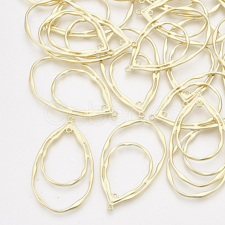 Alloy  2-Loop Link Pendants PALLOY-T067-119LG-1
