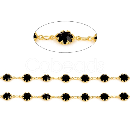 3.28 Feet Handmade Brass Link Chains X-CHC-F011-08A-G-1