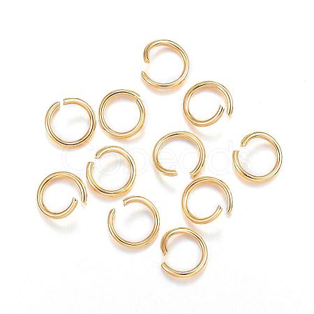 304 Stainless Steel Open Jump Rings STAS-F084-17G-1