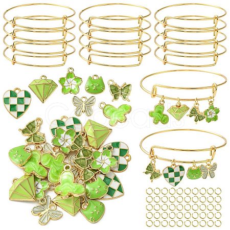 DIY Saint Patrick's Day Bangle Making Kit DIY-FS0005-21-1